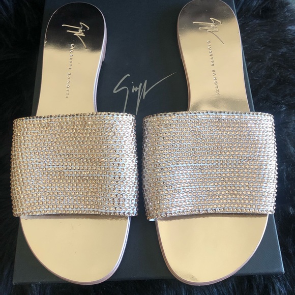 Giuseppe crystal Slides (38.5) - Picture 4 of 7